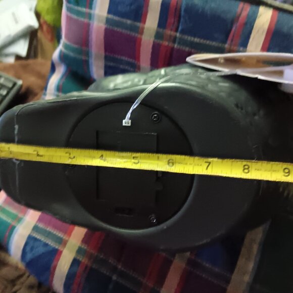 👻 Halloween 12 Inch Fiber Optic Skull Shaped Color Changing Décor Large - Picture 5 of 6